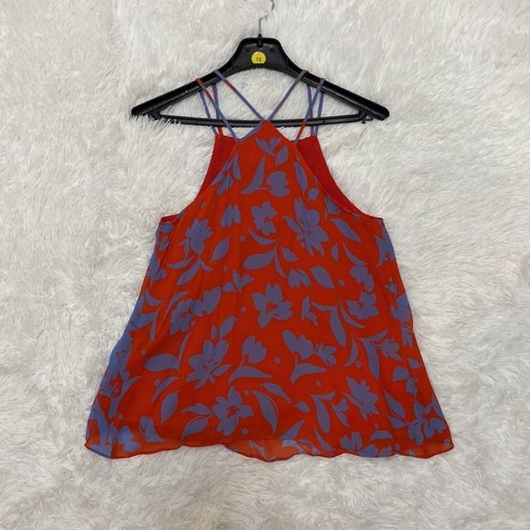 Anthropologie Maeve St Lucia Printed Blouse Tank Top, size XS (US) - Picture 6 of 13